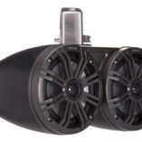 KMTC Coaxial Tower & Flat Mount Can Systems Dual Black